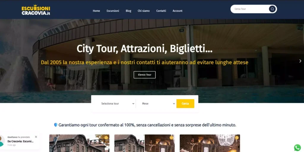 Escursioni Cracovia - NTY - Near To You SRL