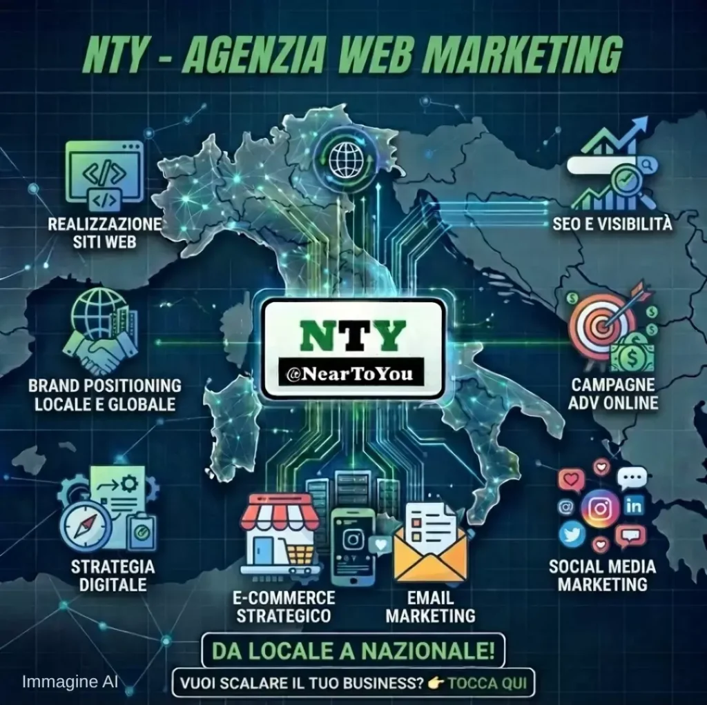 Illustrazione NTY su cos'è un'agenzia web marketing e come sceglierla